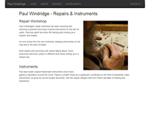 Tablet Screenshot of paulwindridge.co.uk